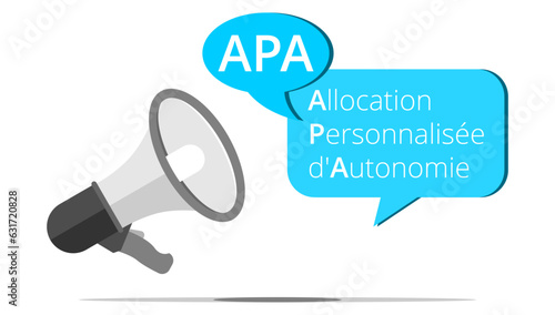 Mégaphone APA - Allocation Personnalisée d'autonomie