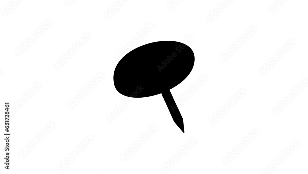 Home Metal Round Hat Upholstery Thumb Tack Nail Push Pin Home Metal Round Hat Upholstery Thumb Tack Nail Push Pin