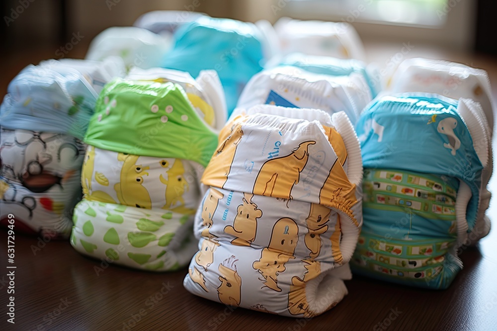 Baby diapers stock Baby diapers stock
