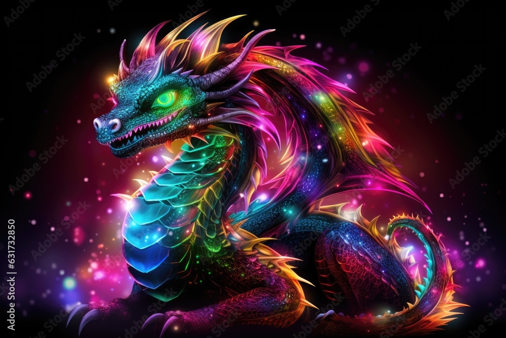 Dragon symbol of year 2024