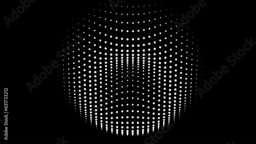 Abstract waveform net pulsating hole dots nodes banner resilience energy power big data technology explosion