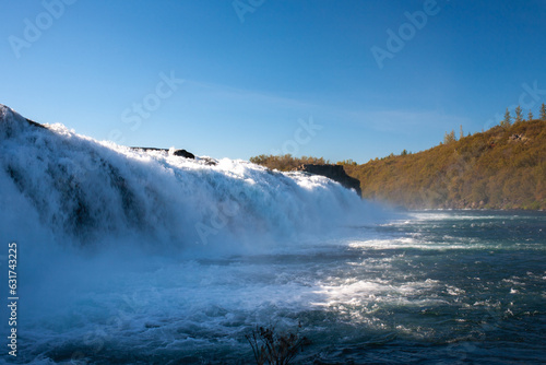Faxafoss a wide, scenic cascade on the Tungufljót River © Gulnara