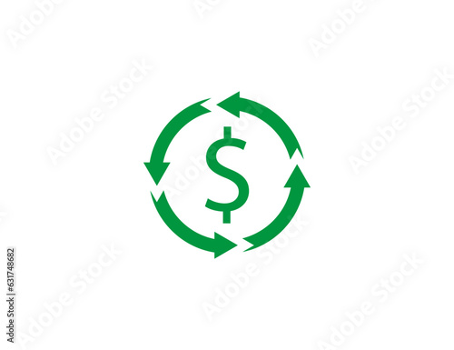 Automatic, payments icon. Vector illustration.