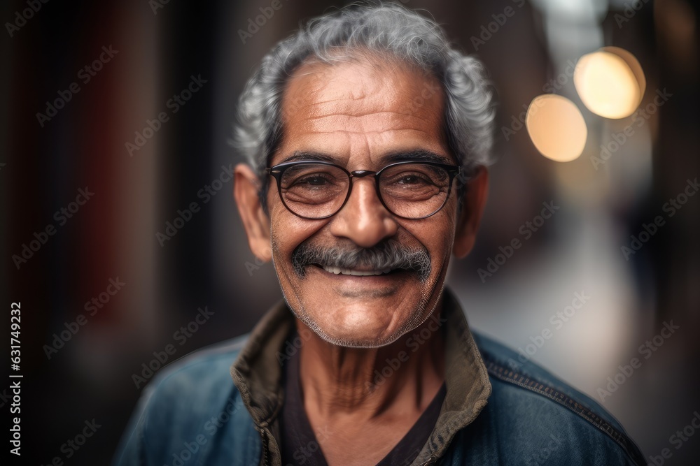 Hispanic senior man. Generate Ai Hispanic senior man. Generate Ai