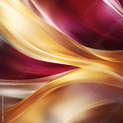 abstract lines multi-colored dynamic wavy red-yellow background for a poster