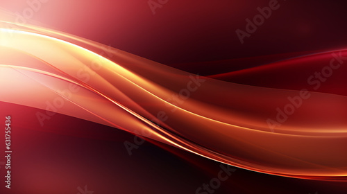 abstract lines multi-colored dynamic wavy red-yellow background for a poster