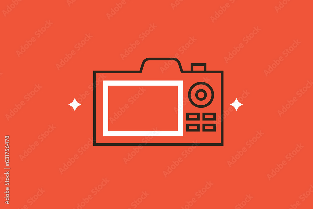 Geometric travel photo illustration in flat style design. Vector illustration. Geometric travel photo illustration in flat style design. Vector illustration.