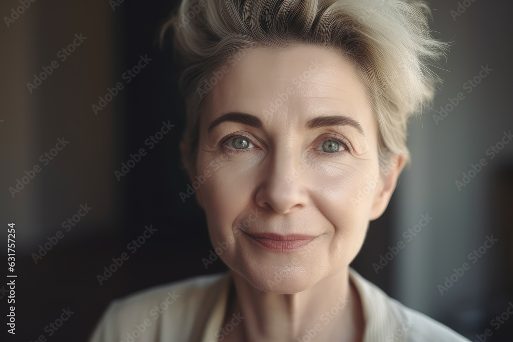 Mature woman skincare. Generate Ai Mature woman skincare. Generate Ai