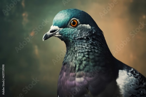 Pigeon bird. Generate Ai photo