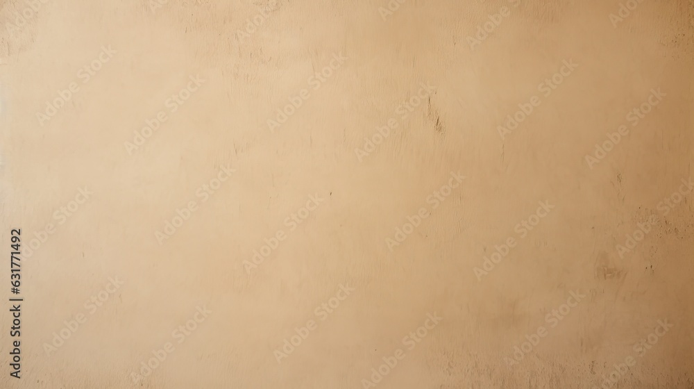 Color old concrete wall texture background. Close up retro plain cream color cement wall background texture