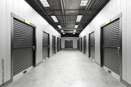 Canvas-taulu Warehouse background