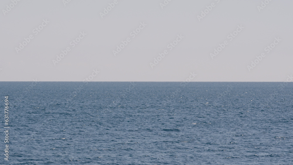 Obraz premium High angle shot of mediterranean sea azure color