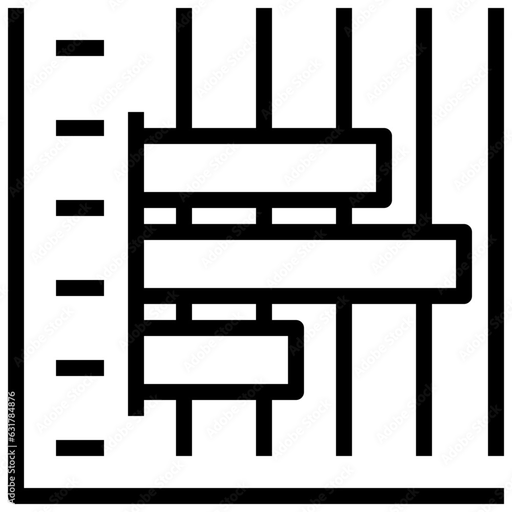 CLUSTERED BAR line icon,linear,outline,graphic,illustration CLUSTERED BAR line icon,linear,outline,graphic,illustration