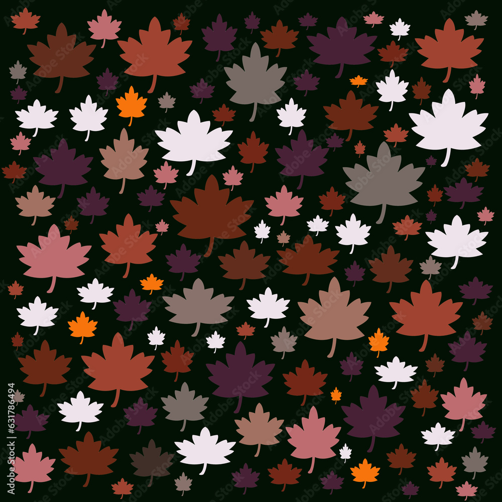 seamless maple leaf pattern seamless maple leaf pattern