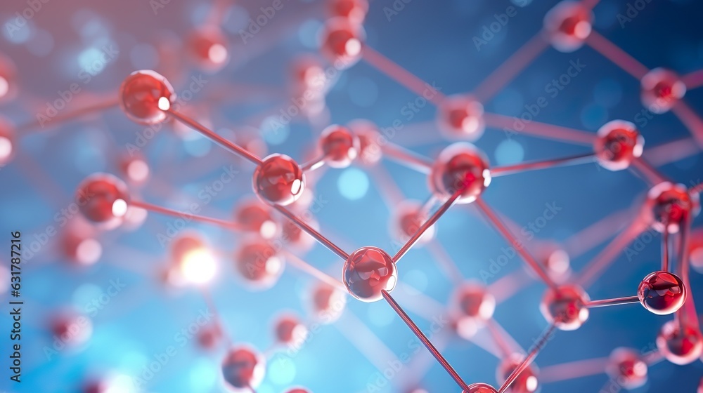 Abstract Nano molecular structure. science chemistry atom Abstract Nano molecular structure. science chemistry atom
