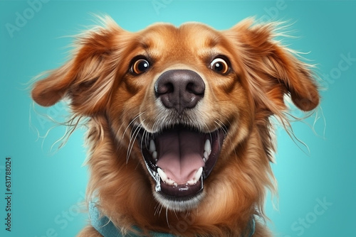 Happy dog portrait  Pet calendars  Veterinary clinic
