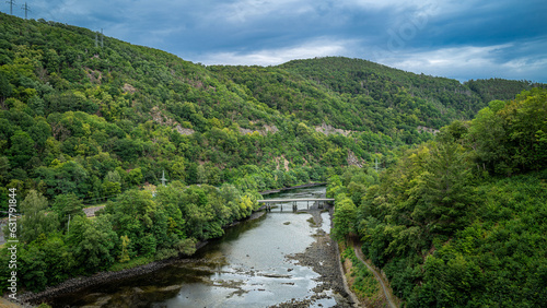 river in the mountains