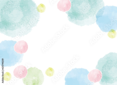 水玉の背景素材