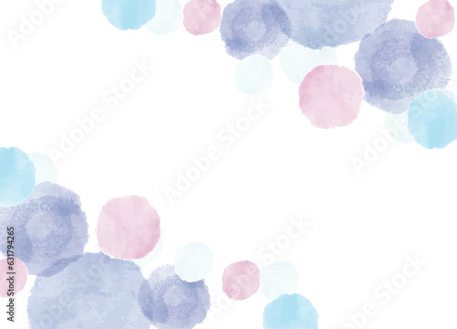 水玉の背景素材