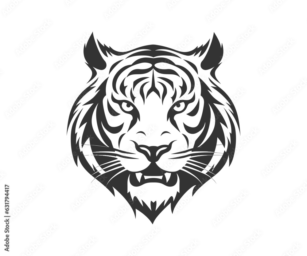 Tiger icon. Vector illustration design.
