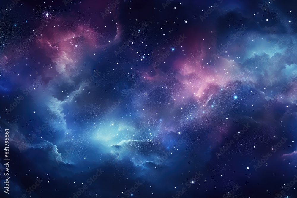 Colorful, stars and space background, universe wallpaper. Generative Ai. Colorful, stars and space background, universe wallpaper. Generative Ai.