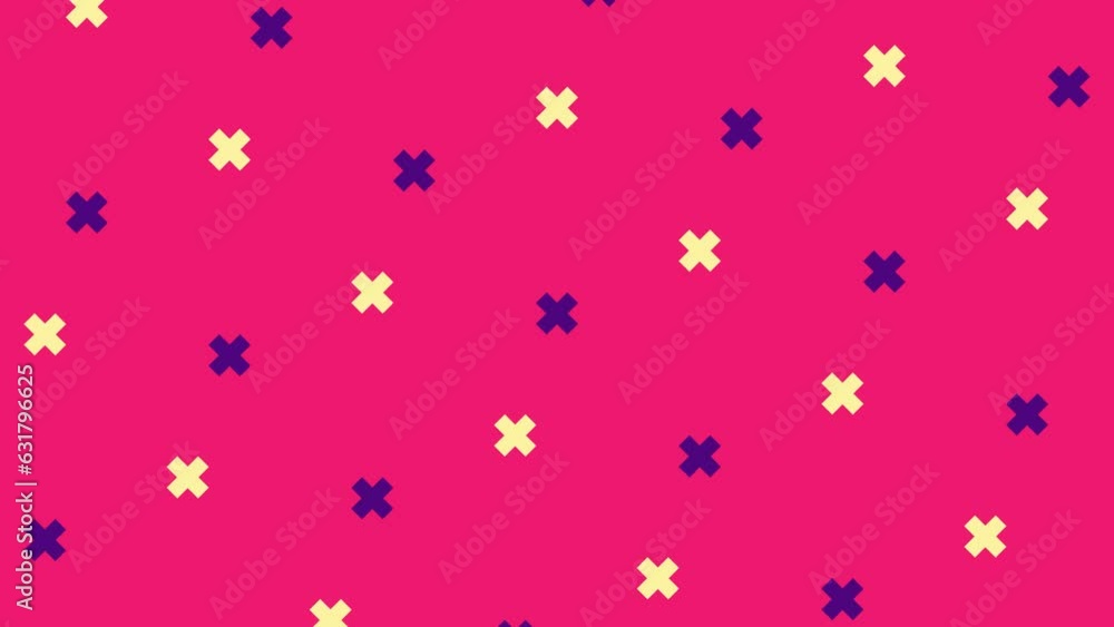 Cross Pattern Loop Background Cross Pattern Loop Background