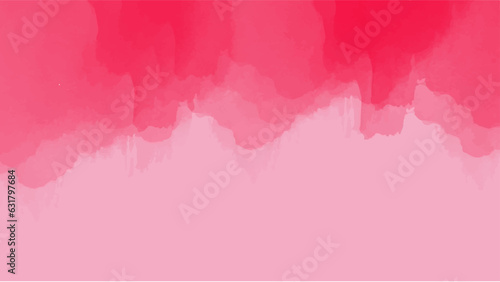 Pink watercolor background for textures backgrounds and web banners design © BoszyArtis