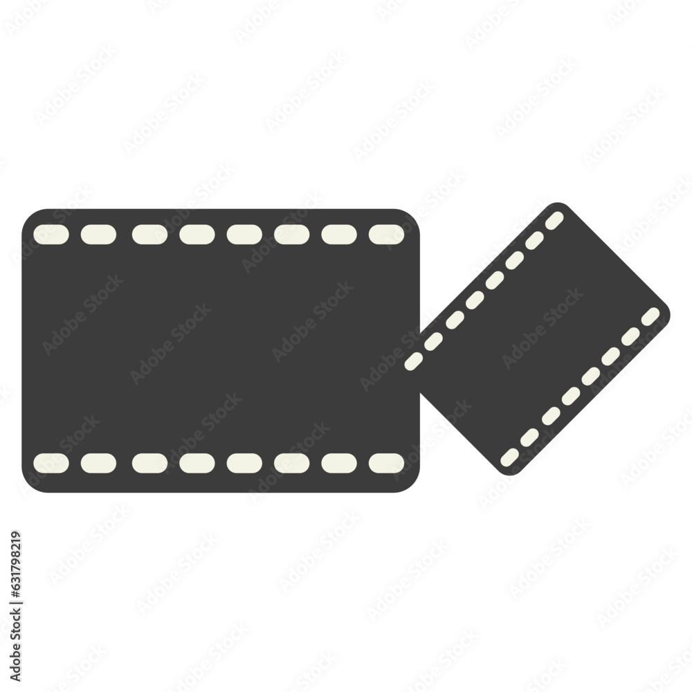 film strip illustration Vector