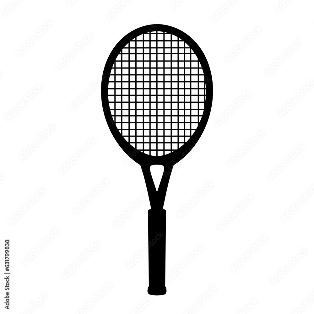 Tennis , sport icon minimal line in black png