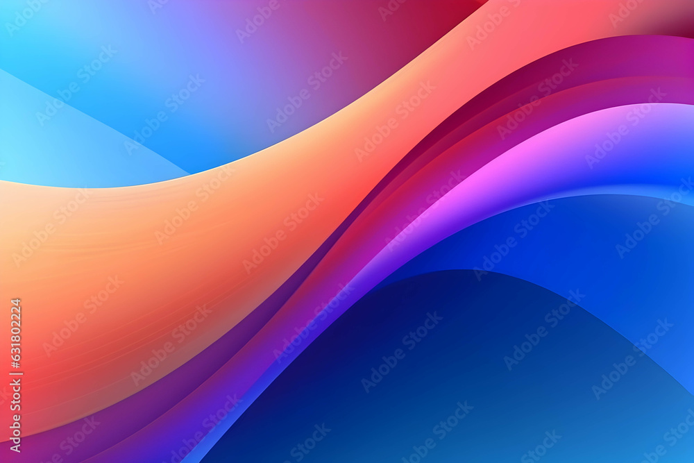 Abstract colorful waves background Abstract colorful waves background