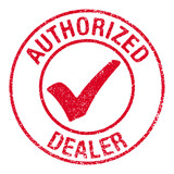 Authorized dealer grungy stamp for verified seller
