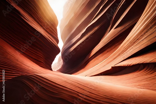 antelope canyon in arizona - background travel concept 