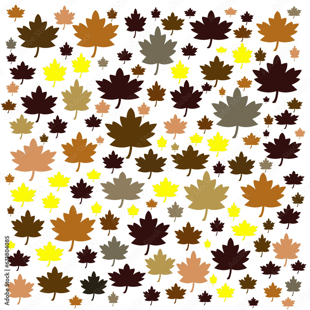 autumn leaves seamless pattern autumn leaves seamless pattern