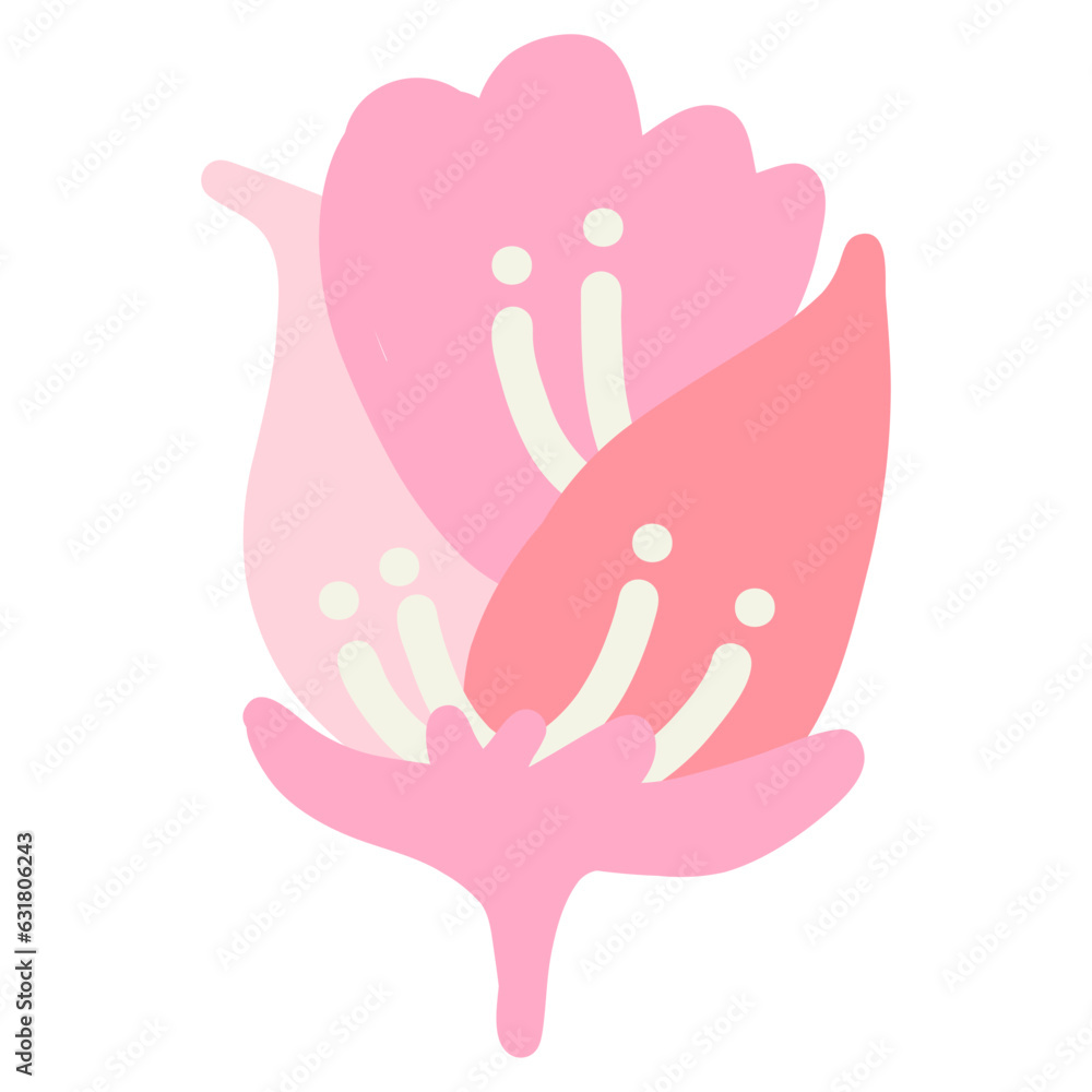 flower illustration vector