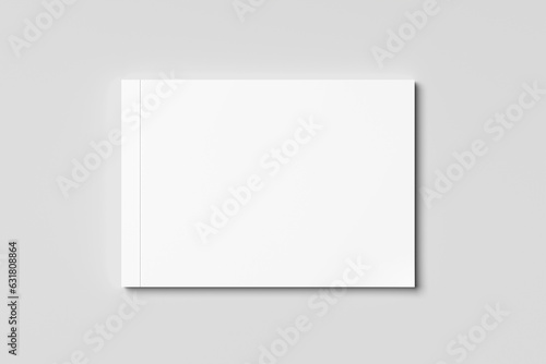 Cover A4 Landscape Magazine Blank Mockup