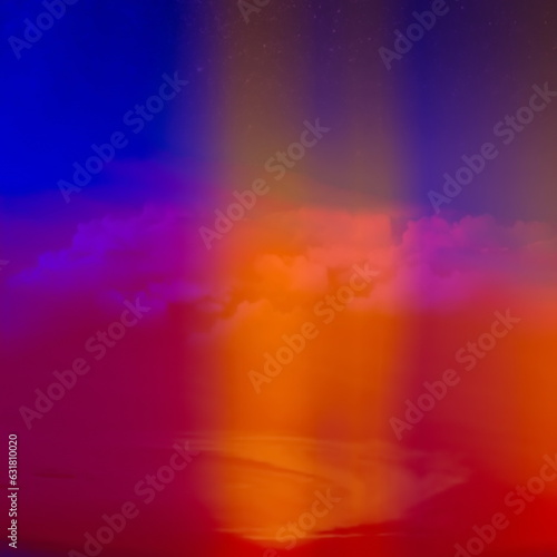 abstract colorful background  cloud night