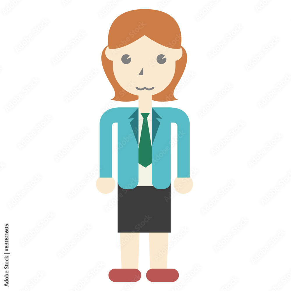 businesswoman illustration Vector businesswoman illustration Vector