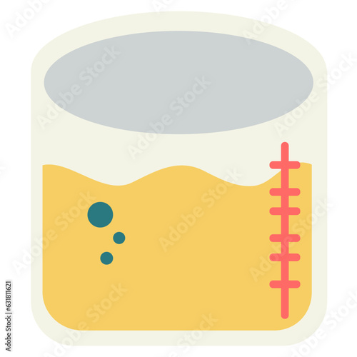 beaker illustration Vector