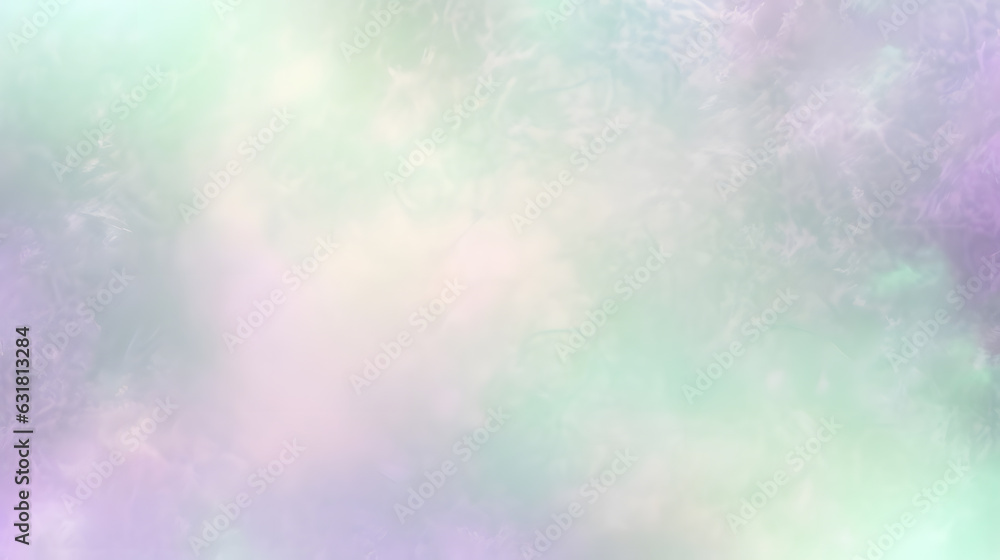 Generative AI : Colorful vintage Mint Green and Lavender textured background