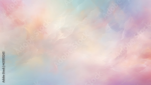Generative AI : Blurred colored abstract background. Smooth transitions of iridescent colors. Colorful gradient. Rainbow backdrop. photo