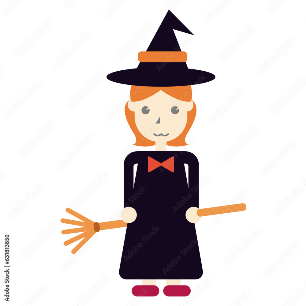 Obraz premium witch illustration Vector