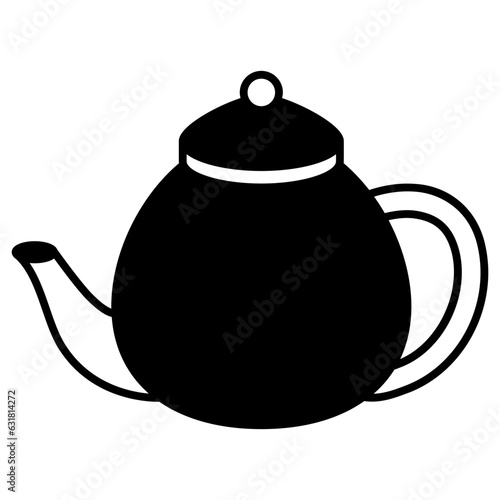 teapot isolated on white