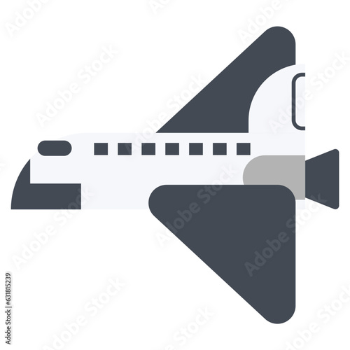space shuttle illustration vector