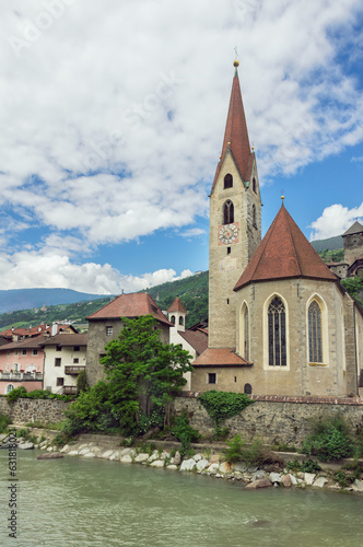 Church of St. Apostle Andrew in the city of Chiusa (Klausen)