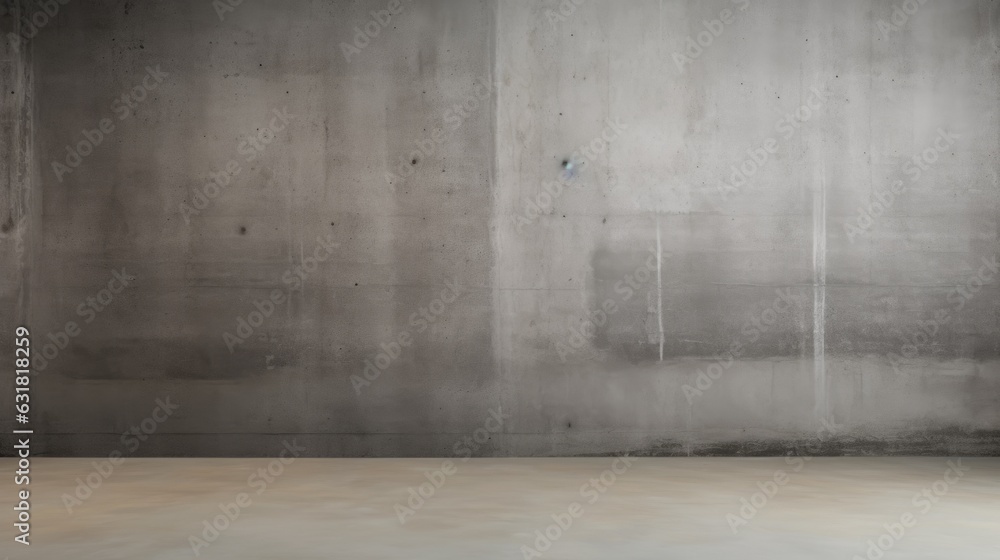 old antique concrete wall and grey concrete floor background old antique concrete wall and grey concrete floor background