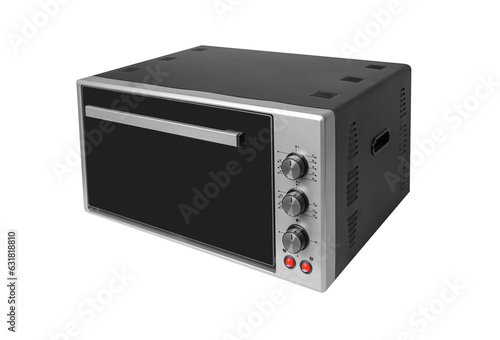 Electric oven isolated on a white background.