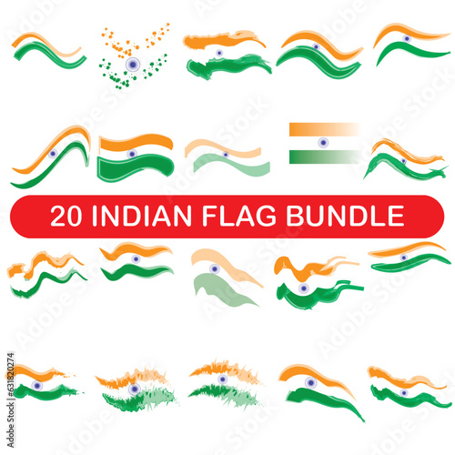 Free vector flag of india
