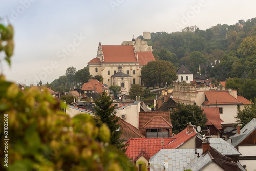 Kazimierz Dolny, Poland - A view of the roofs of the Renaissance Kazimierz Dolny city photo