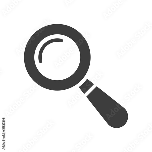 magnifying glass icon design vector template