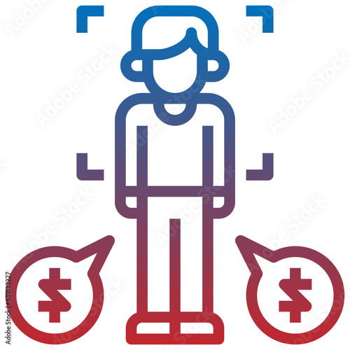 kyc line icon,linear,outline,graphic,illustration